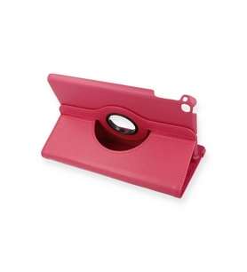 Pilelistore   iPad Mini 4 Kılıf 360 Tablet Deri Kılıf - Pembe