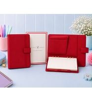 Victoria's Journals Smyth Organiser Haftalık Ajanda Mercan Kırmızı A5