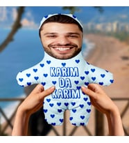 Motto Gift Karım Da Karım Kişiye Özel Fotoğraflı Peluş Oyuncak Eşe Sevgiliye Esprili Hediye 531060