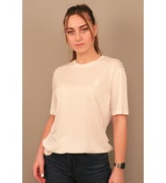 Rich Kadın O Yaka T-shirt Tişört