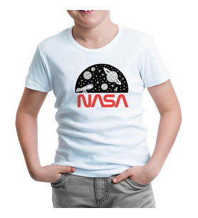Uzay - Nasa Teleskop Beyaz Çocuk Tshirt