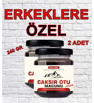 Erkeklere Özel 24 Saat Hatay Yöresi Çakır Otu Macunu 240 gr x 2 Adet