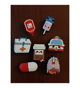 Terlik Süsü-terlik Tokası Sağlıkçı-doktor 7'li Set