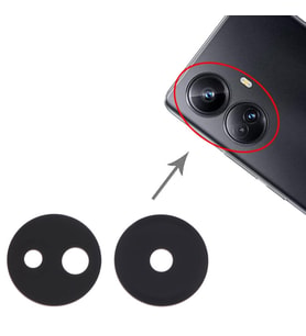 Realme 10 Pro+ Plus Uyumlu Kamera Lensi Cam RMX3687, RMX3686