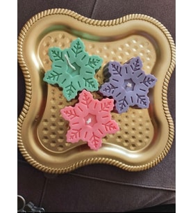 3'lü Kartanesi Aromaterapi Kokulu Mum