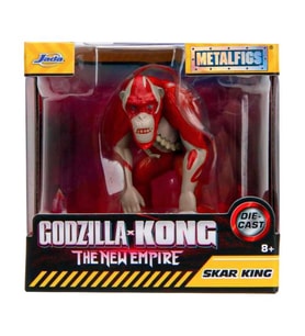 Jada Metalfigs Godzilla x Kong The New Empire Skar King Die Cast Metal Karakter Figür