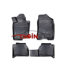 Mercedes X-Class 3D Havuzlu Paspas 2019 Siyah