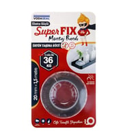 Mey İthalat® Vodaseal Superfix Çift Taraflı Montaj Bandı 20 mm x 1,5 Metre
