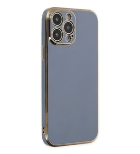 iPhone 14 Pro Kılıf Volet Silikon - Mavi