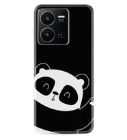 Vivo Y35 Kılıf Silikon Desen Özel Seri Bay Bay Panda 1784