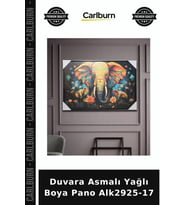 Özel Üretim Dekoratif Salon Tablo Duvar Süsü Sanatsal Duvara Asmalı Yağlı Boya Pano Alk2925-17