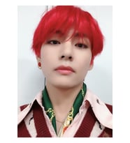 Bts Taehyung V Tablo Ahşap Poster Dekoratif Kod3894