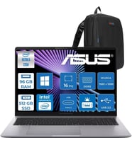 Asus Expertbook P3 G1 P3606CCA Intel® Core™ Ultra 5 225H Aı 96GB Ddr5 512GB SSD Intel® Graphics 16.0-Inch, Wuxga (1920 x 1200) 300NITS WIN11PRO Bilgisayar U516512G1DP32+ZETTAÇANTA