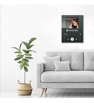 DECORITA Spotify Barkodlu Cam Tablo Zuhal Olcay - Pervane 30cm x 40cm