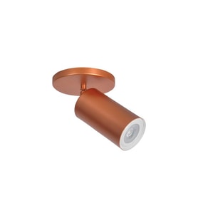 Rsylight Metal Mafsallı Mat Bakır Spot Armatür Aplik Günışı Led Ampullü