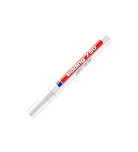 Edding 750 Markör Boya Kalemi 2-4 Mm Beyaz Yuvarlak Uçlu (10 Lu Paket)