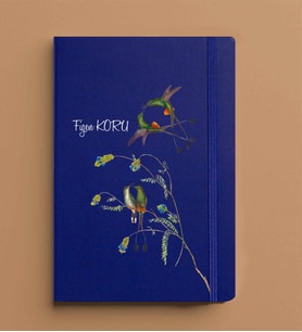 Kişiye Özel 13x21 Mavi Defter-2