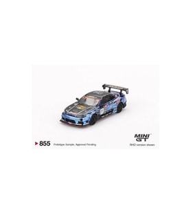 Mini GT BL 855 Nissan Silvia (S15) D-MAX #70 D-MAX Racing 2023 D1 GP 1/64 Model Araba (Çok Renkli)