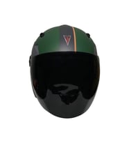 Motosiklet ve Bisiklet  Yarım Kask Siyah Vizör CE Sertifikalı Abs Material Motor Kaskı Cargo