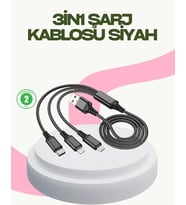 Hızlı Şarj Destekli Çoklu Şarj Kablosu – Seyahat ve Günlük Kullanım