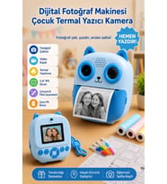Dijital Fotoğraf Makineleri Çocuk Termal Resim Baskılı Yazıcı Kamera Video