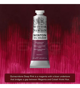 Winsor & Newton Winton Yağlı Boya 37ml 250 Quinacridone Deep Pink
