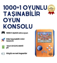 S1 Atari Taşınabilir  El Tipi Retro Oyun Konsolu (A.Yeşil)