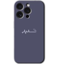 İphone 15 Pro Max Kılıf HD Desen Baskılı Kılıf - Sigara Zararlıdır