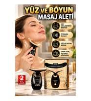 Titreşimli Yüz ve Boyun Bakım Cihazı – Cilt Sıkılaştırma ve Bakım Destekli