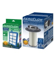 AeroFlow® Philips Marathon FC9204/01 Uyumlu Filtre Seti  1x FC8038/01 - 1x FC8048/01 (Optimal Hepa)
