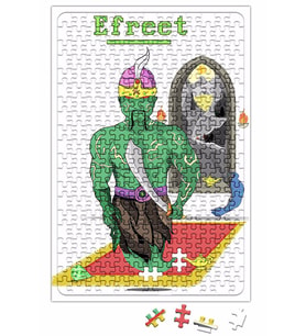 Efreet Djin War Green Faction Puzzle 240 Parça Yapboz