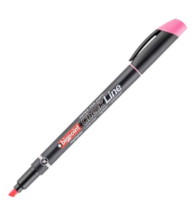 Bigpoint Fosforlu Kalem Cep Tipi Pembe x 12 Adet