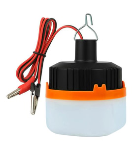 Powermaster HT-A11 12 Volt Siyah Led Lamba Krokodil Maşalı Uçlu 21 SMD Ledli