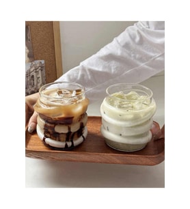 2 Adet Sarma Şerit Şekilli Bardak Soğuk sıcak Kahve Bardak Pinterest Borosilikat Bardak