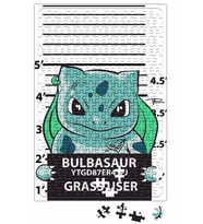 Bulbasaur Bad Boy Pokemon Puzzle 240 Parça Yapboz