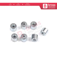 BCR017 Cam Kriko Kablo Halat Uç Pimi Tutma Perçini 6.5x5.5/1.7 mm 100 Adet