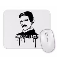 Nikola  Tesla Electric Eyes Mouse Pad