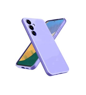 Samsung Galaxy A36 Kılıf Nano içi Kadife Silikon - Lila