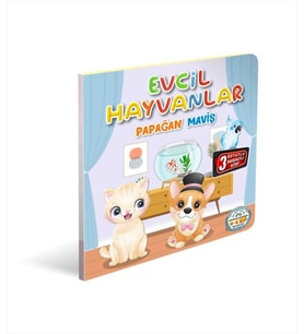 Evcil Hayvanlar Papağan Maviş 3 Boyutlu