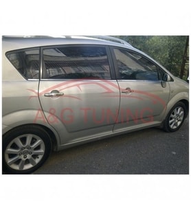 Toyota Verso Krom Cam Çıtası Tk 2004-2009 6Prç Paslanmaz Çelik