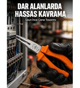 Dar Alanlarda Hassas Çalışma İçin Dövme Çelik Kargaburun