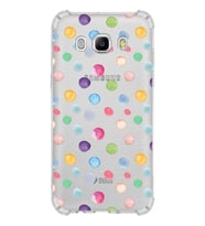 PrintiFy Samsung Galaxy J5 2016 Uyumlu Water Color 6 Baskılı Şeffaf Köşe Korumalı Antişok Kılıf