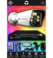 TURKNO 1 Kameralı Karie 1 Dış Kamera Set HDD'siz Full HD Renkli Gece Görüşlü Güvenlik Kamerası Sistemi