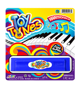 Mızıka Eğitici Oyuncak Toy Tunes Harmonika Mavi (Mavi)