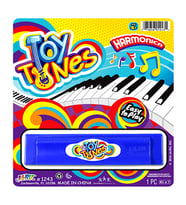 Mızıka Eğitici Oyuncak Toy Tunes Harmonika Mavi (Mavi)