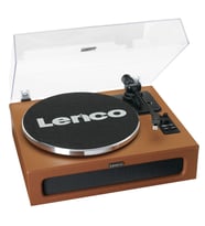 Lenco LS-430BN Kahvrengi Dahili Hoparlörlü Bluetooth Pikap