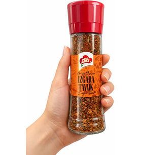 Izgara Tavuk Baharatı 130 g Porselen Değirmen Kapak Tavuk & Izgara Baharat Karışımı