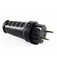 KAUÇUK ERKEK FİŞ MONOFAZE 220 V
