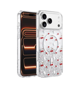 İphone 17 Misk Simli Kapak - Desen 5