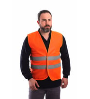 ESERIS - Standart İkaz Yeleği - Turuncu